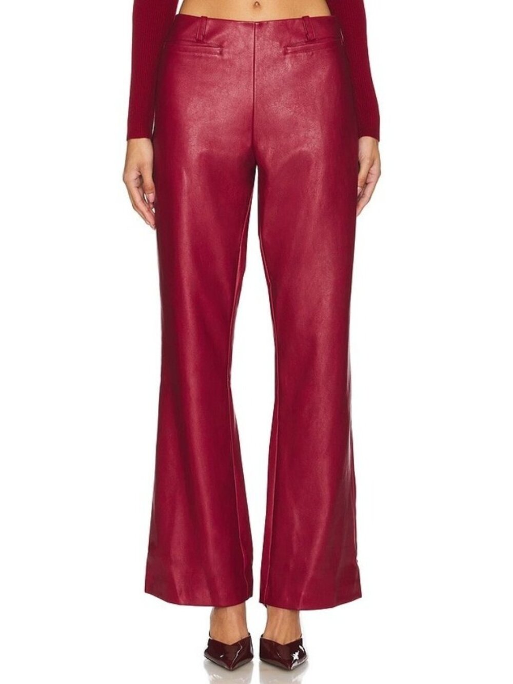 SOVERE Sway Pants Cherry Red